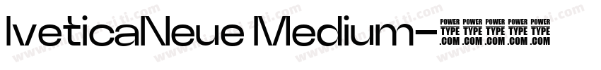 lveticaNeue Medium字体转换